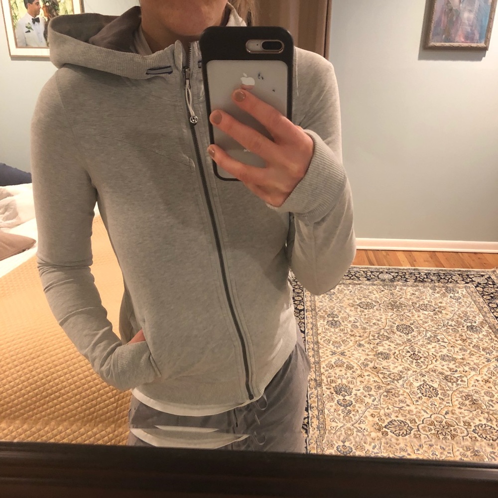 Lululemon scuba zipper up hoodie.